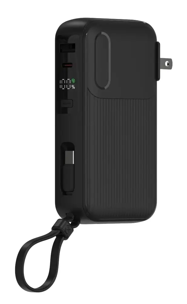 F82-D 22.5W AC / built-in cable AC plug power bank