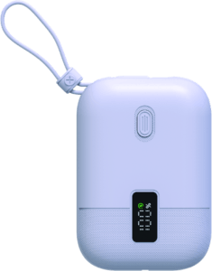 Built-in cable charging model with USB-C and Lightning cables
