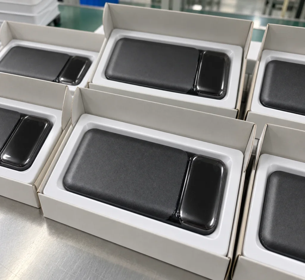 Government power bank project scale with organized high-volume production units
