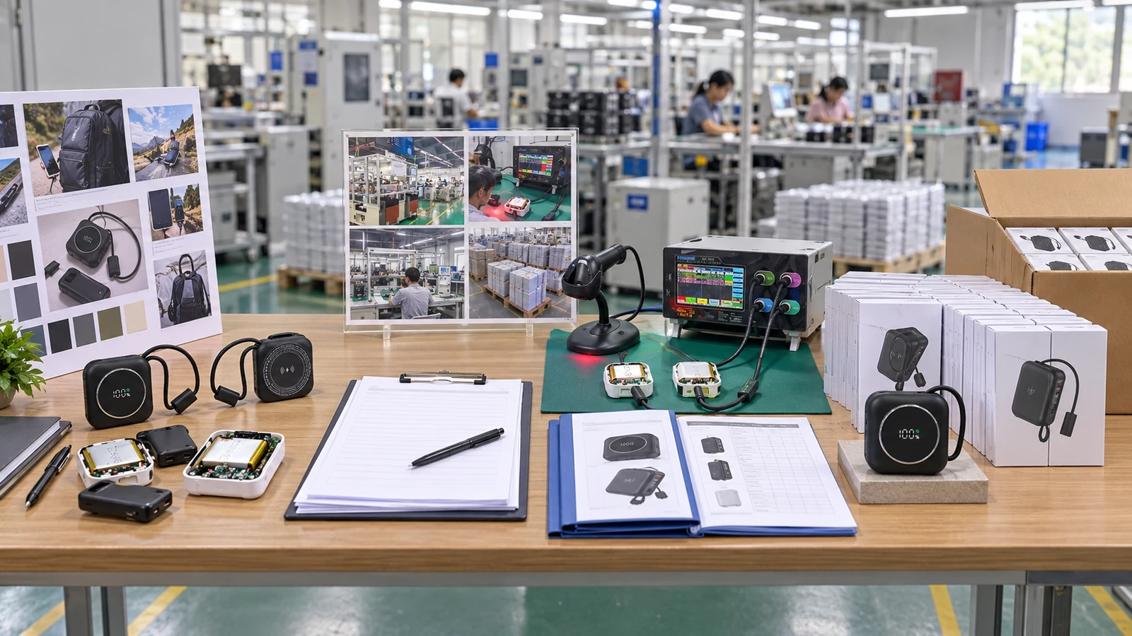 Buyer workflow from market brief to supplier validation and first order