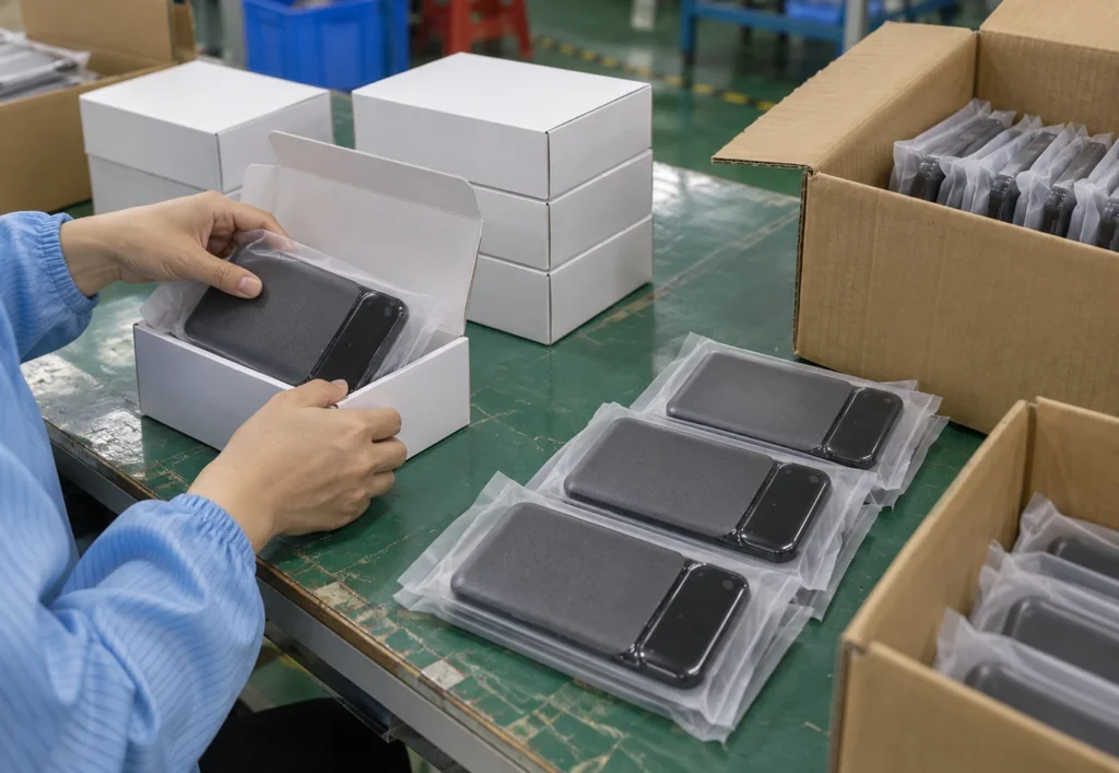 Government power bank shipment preparation for documented project batches