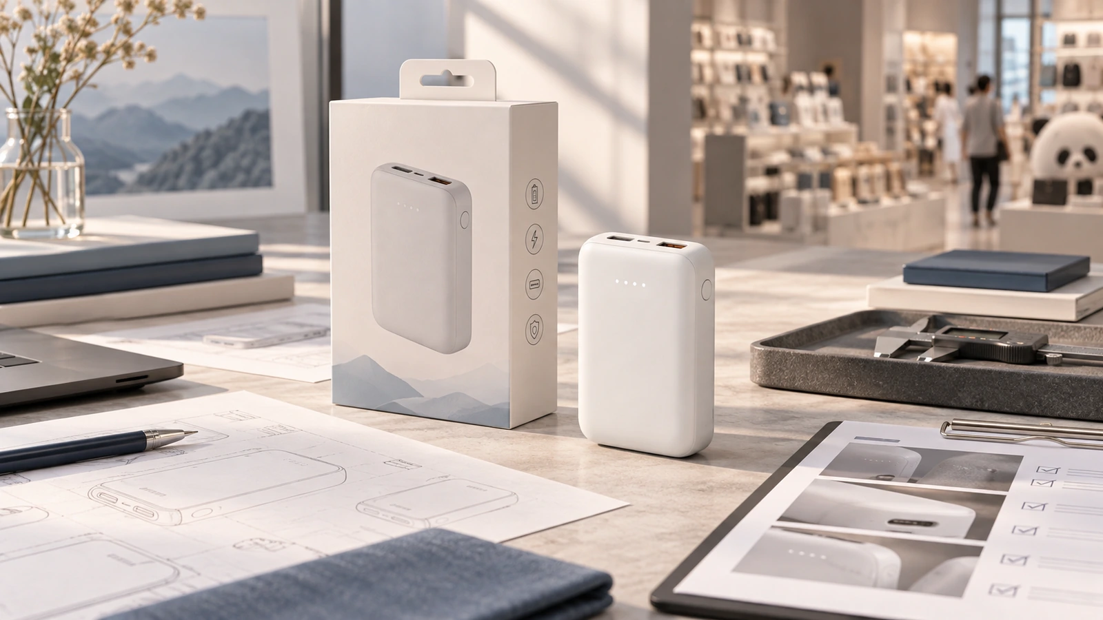 Power bank mAh Wh rated capacity reference