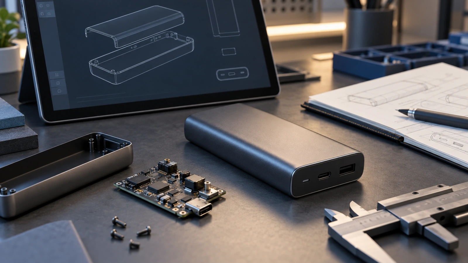 MINISO power bank manufacturing case