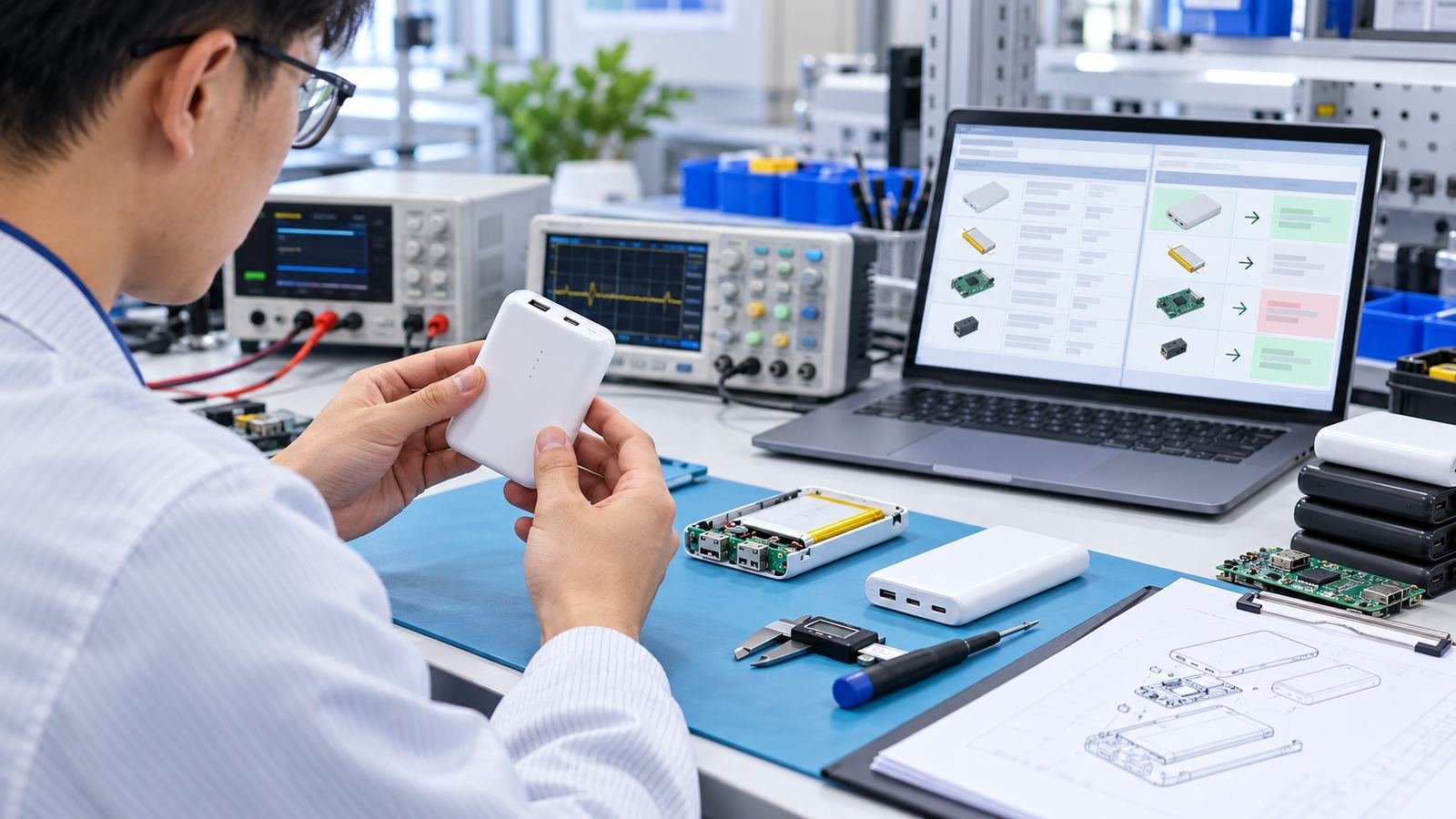 Power bank BOM change control buyer decision reference