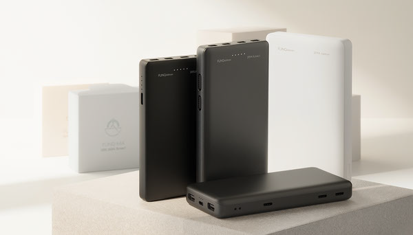 FLINQ SEVVA VOYA multi-brand power bank case study hero visual