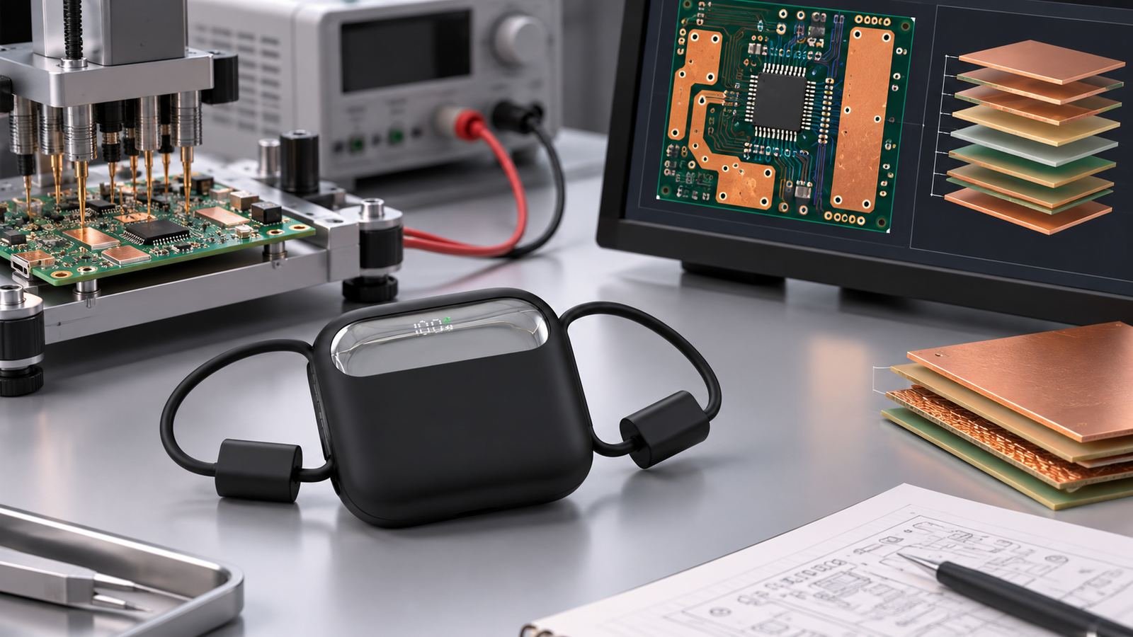 Power bank PCB and power path validation reference