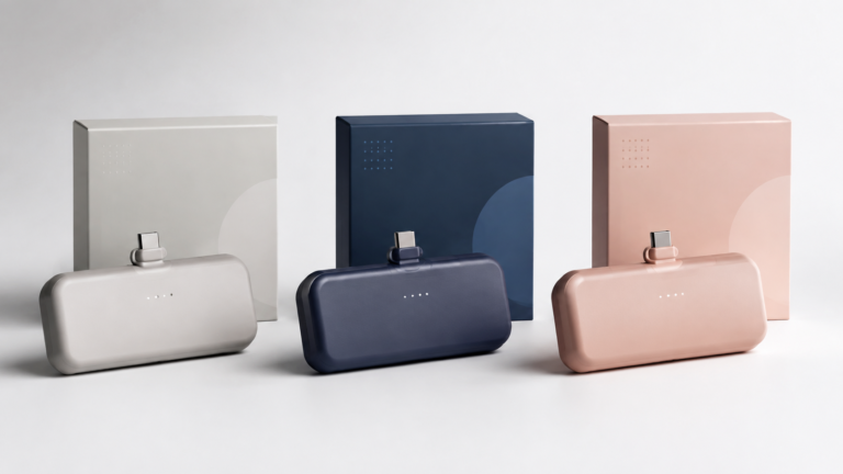 mini docking power bank branded retail product examples
