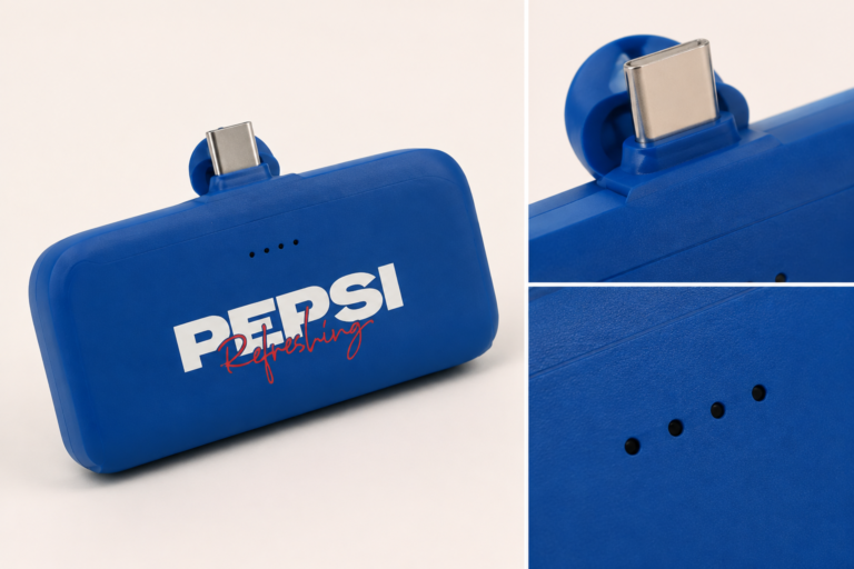 PEPSI branded Type-C docking power bank product view