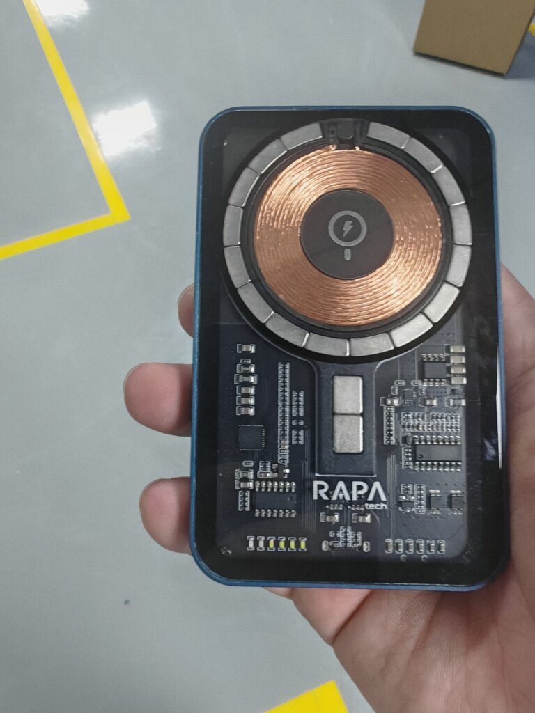 RAPAtech Origin Crystal I PB2011 transparent magnetic power bank case study
