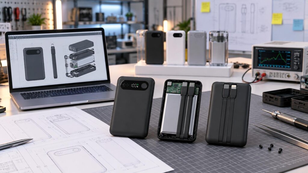 ZEROSET power bank validation and NPI overview illustration