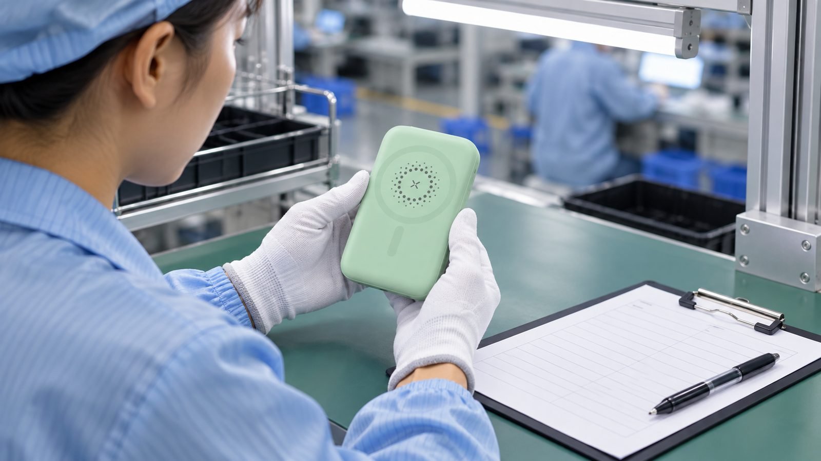 Power bank IPQC process inspection reference