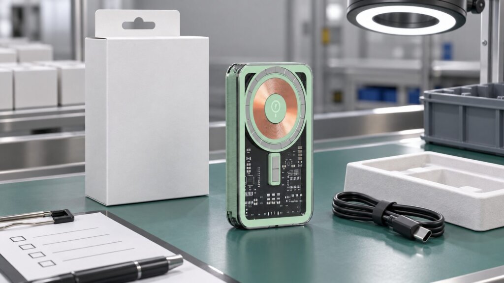 Power bank production QC sampling and reinspection reference