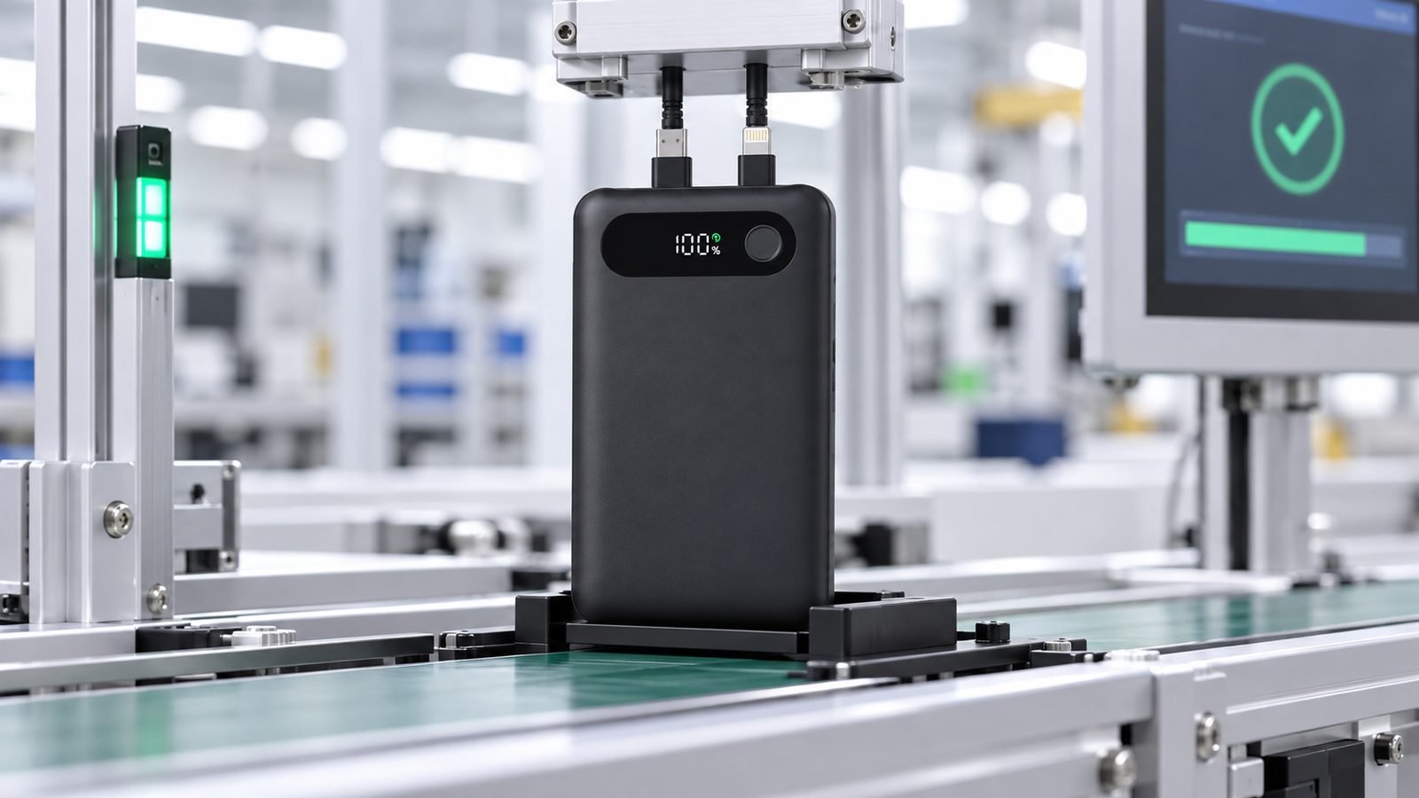 Power bank quality evidence and traceability visual