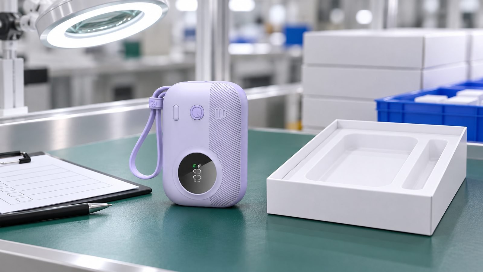 Power bank pre-shipment lot and product inspection reference