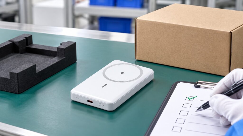 Power bank shipment release inspection reference