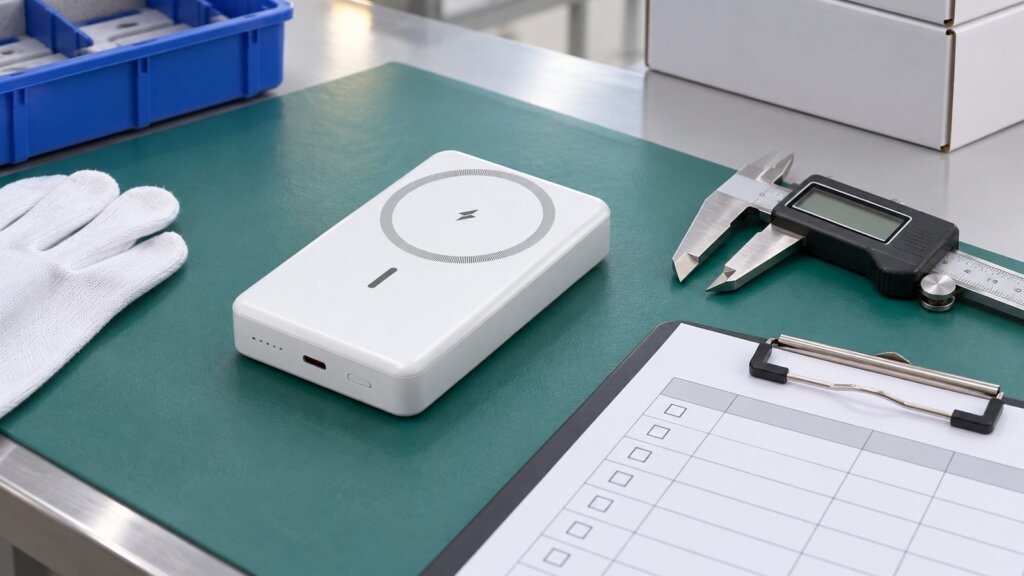 Power bank sampling AQL and critical check reference