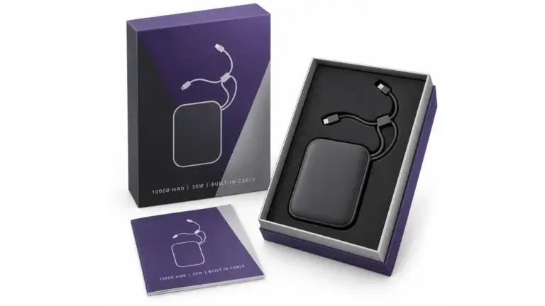 cibolibo 35w power bank packaging hero, full composition