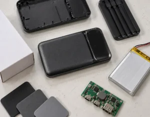 Power bank engineering cell PCB and enclosure layers