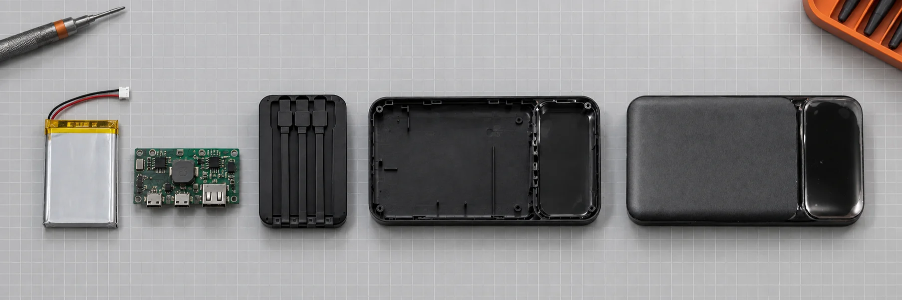 Power bank engineering system components and resources