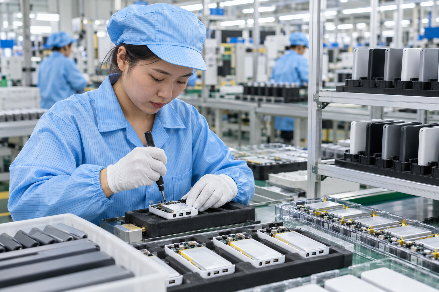 Power bank factory production process audit