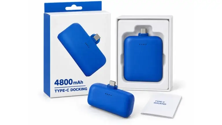 MIMI docking power bank power bank packaging hero, full composition