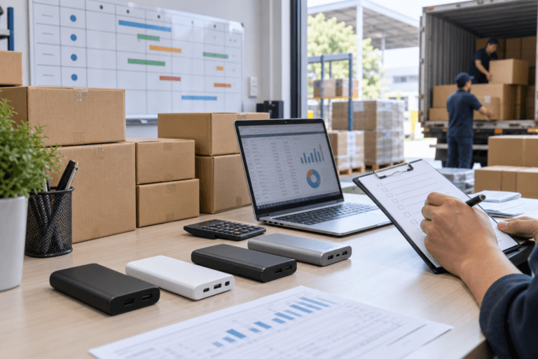Power bank supplier commercial execution evidence
