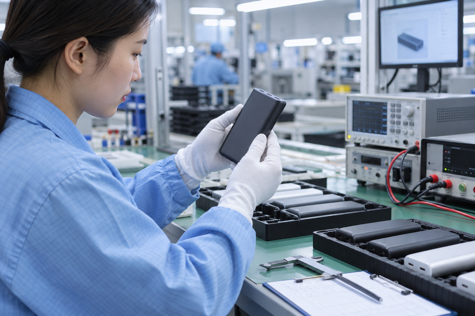 Power bank supplier quality system evidence